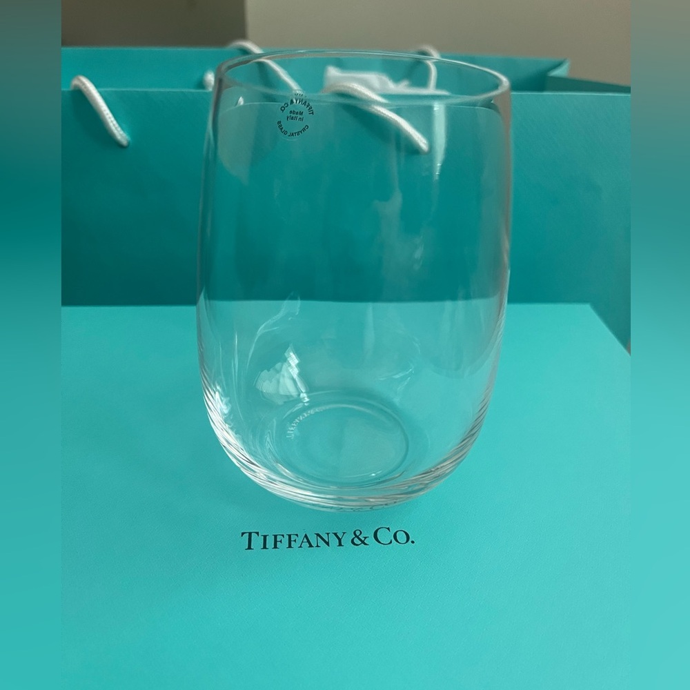 NWB Tiffany wine/water glasses - Set of 4